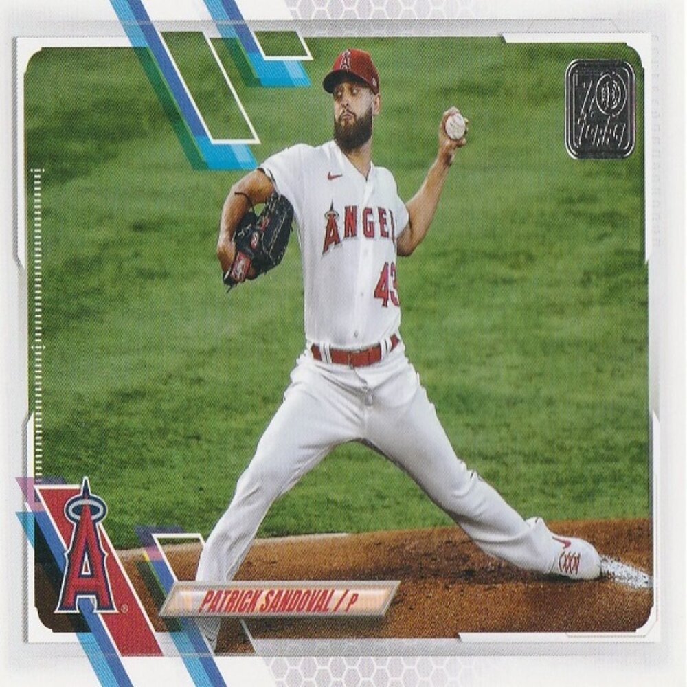 Patrick Sandoval - 2021 Topps 70th Anniversary Series 1 MLB Card